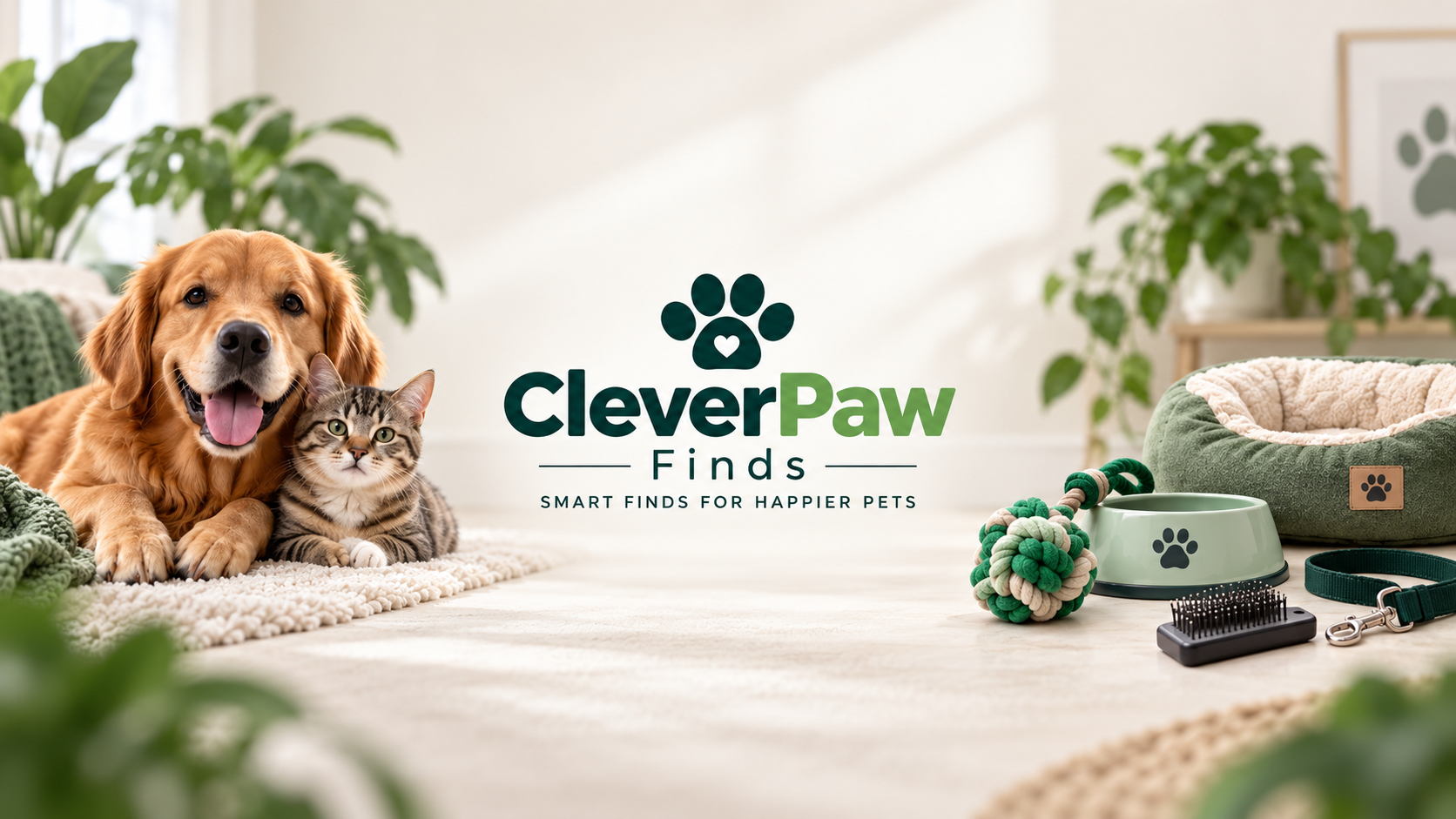 Dog, cat and useful pet accessories from CleverPaw Finds